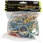 Gummiband Olika Färger & Storlekar