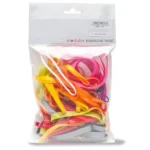 Gummiband Blandade Färgade