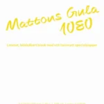 Mattons Gula Skissblock 1080