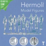 Hermoli Stående Figurer 1:50 Transparent