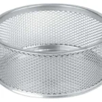 Gemkopp Metall Rund Silver