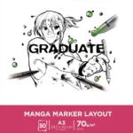 Canson Manga Marker Layoutblock 50 Sidor