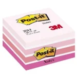 Notes Post-It Kub Rosa/vit